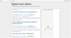 Desktop Screenshot of digitalcasiowatch.blogspot.com