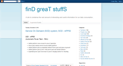 Desktop Screenshot of findgreatstuffs.blogspot.com