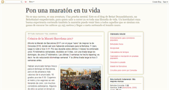 Desktop Screenshot of ponunamaratonentuvida.blogspot.com