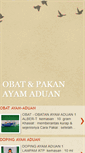 Mobile Screenshot of obat-ayam.blogspot.com