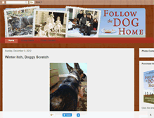 Tablet Screenshot of followthedoghome.blogspot.com
