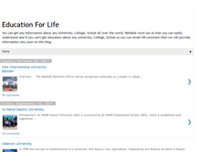 Tablet Screenshot of dailylife-education.blogspot.com
