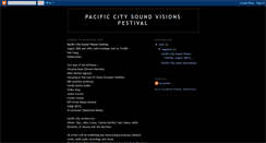 Desktop Screenshot of pacificcity.blogspot.com