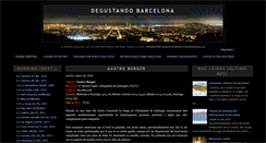 Desktop Screenshot of degustandobarcelona.blogspot.com