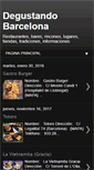 Mobile Screenshot of degustandobarcelona.blogspot.com