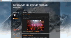 Desktop Screenshot of estudando-um-mundo-melhor.blogspot.com