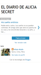 Mobile Screenshot of eldiariodealiciasecret.blogspot.com