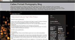 Desktop Screenshot of calliesportraits.blogspot.com