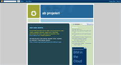 Desktop Screenshot of abprojeleri.blogspot.com