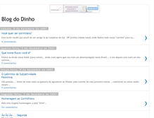 Tablet Screenshot of dinhosblog.blogspot.com