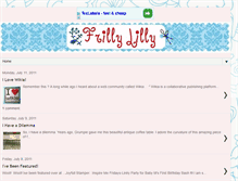 Tablet Screenshot of amyfrillylilly.blogspot.com