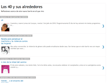 Tablet Screenshot of loscuarentaysusalrededores.blogspot.com