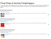 Tablet Screenshot of fixingthingsguy.blogspot.com