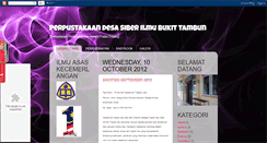Desktop Screenshot of pdbktambun.blogspot.com