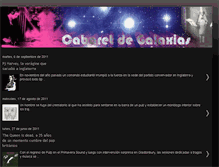 Tablet Screenshot of cabaretdegalaxias.blogspot.com