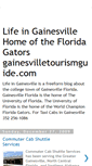 Mobile Screenshot of gainesvilletourismguide.blogspot.com