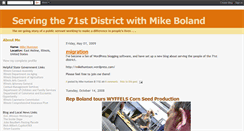 Desktop Screenshot of mikeboland.blogspot.com