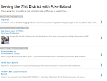 Tablet Screenshot of mikeboland.blogspot.com