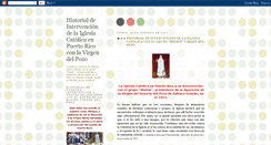 Desktop Screenshot of historial-iglesiacatolica-misionvp.blogspot.com