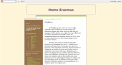 Desktop Screenshot of homoerasmus.blogspot.com