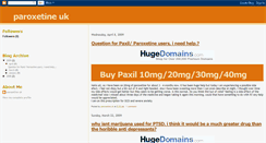 Desktop Screenshot of paroxetineuk.blogspot.com