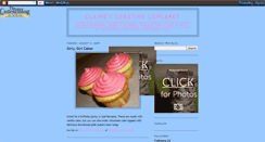 Desktop Screenshot of clairescreativecupcake.blogspot.com