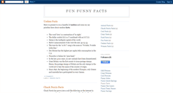 Desktop Screenshot of funfunnyfacts.blogspot.com