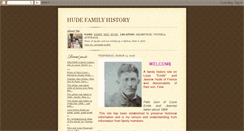 Desktop Screenshot of hudefamilyhistory.blogspot.com