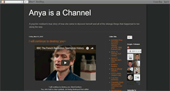 Desktop Screenshot of anyaisachannel.blogspot.com