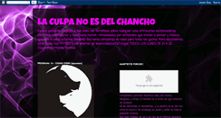 Desktop Screenshot of chanchoinocente.blogspot.com