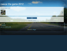 Tablet Screenshot of nascarthegame2012.blogspot.com