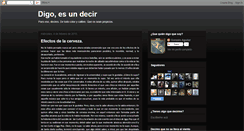 Desktop Screenshot of digoesundecir.blogspot.com