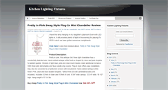 Desktop Screenshot of kitchen-lightingfixtures.blogspot.com