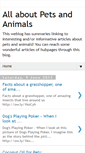 Mobile Screenshot of hubpages-pets-animals.blogspot.com