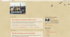 Desktop Screenshot of mydropofsweden.blogspot.com