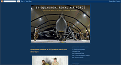 Desktop Screenshot of 31-squadron-raf.blogspot.com