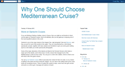 Desktop Screenshot of mediterraneancruises-1.blogspot.com