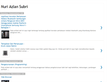 Tablet Screenshot of nuriazlansubri.blogspot.com