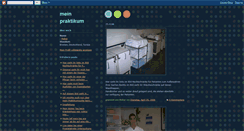 Desktop Screenshot of praktikumstagebuch.blogspot.com