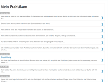 Tablet Screenshot of praktikumstagebuch.blogspot.com