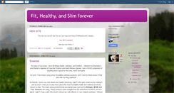 Desktop Screenshot of fithealthyandslim.blogspot.com