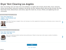 Tablet Screenshot of dryerventcleaninglosangeles.blogspot.com