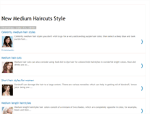 Tablet Screenshot of mediumhaircutsstyle.blogspot.com