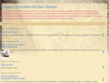 Tablet Screenshot of lenguayliteraturadelinstrazetto.blogspot.com