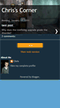 Mobile Screenshot of chrisscorner-chris.blogspot.com