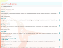 Tablet Screenshot of crissysadventure.blogspot.com