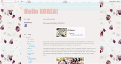 Desktop Screenshot of koreanculture1.blogspot.com