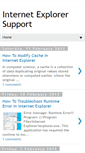 Mobile Screenshot of fixinternetexplorer.blogspot.com