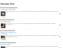 Tablet Screenshot of palisadesnw.blogspot.com