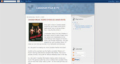 Desktop Screenshot of canadianfilmtv.blogspot.com